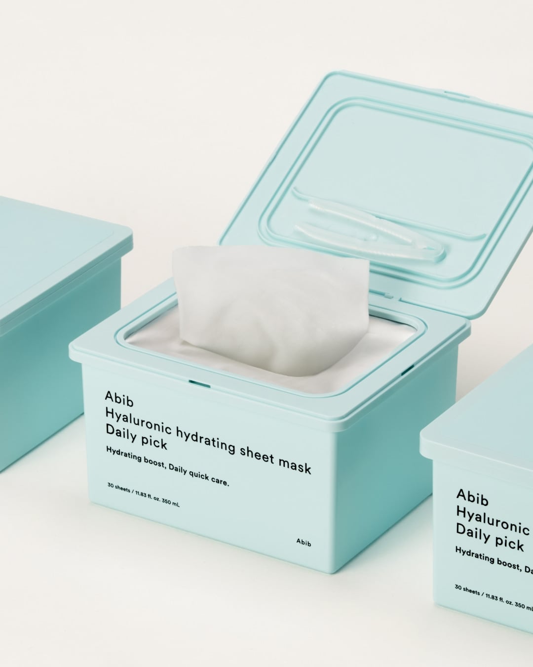 60秒速效護理~ABIB Hyaluronic Hydrating Sheet Mask Daily Pick 透明質酸速補水保濕降溫日用早安面膜 一盒30片裝