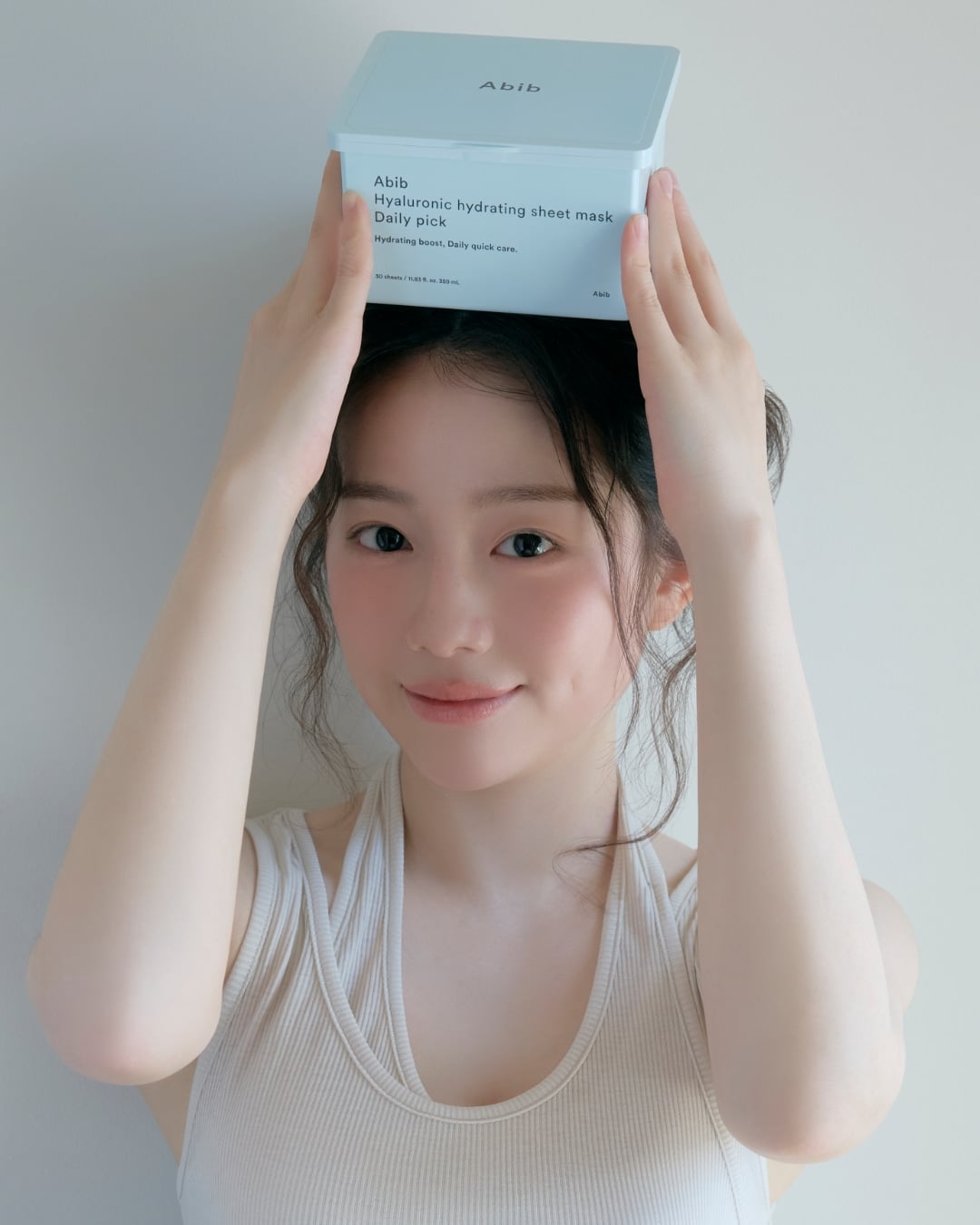 60秒速效護理~ABIB Hyaluronic Hydrating Sheet Mask Daily Pick 透明質酸速補水保濕降溫日用早安面膜 一盒30片裝