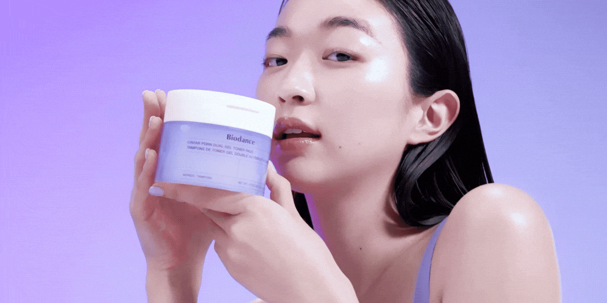 韓國 Biodance Caviar PDRN Dual Gel Toner Pads 高濃度魚子醬PDRN雙重凝膠爽膚濕敷果凍棉片 - 60片裝