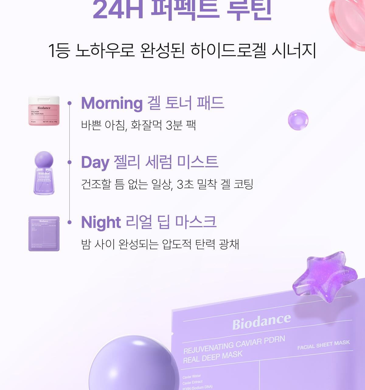 3秒密貼超強保濕🍮果凍噴霧~韓國 Biodance Caviar PDRN Jelly Serum Mist 魚子 X PDRN果凍精華保濕修屏噴霧 - 50ml