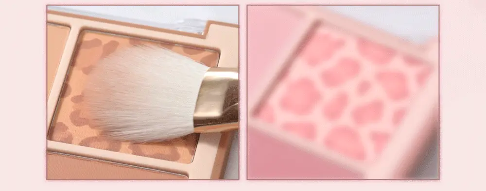 Vintage Leopard 🐆復古豹紋系列🧡🩷~韓國dasique Blending Mood Cheek 豹紋柔焦毛孔4色胭脂盤 (#21-22)- 2色調選擇